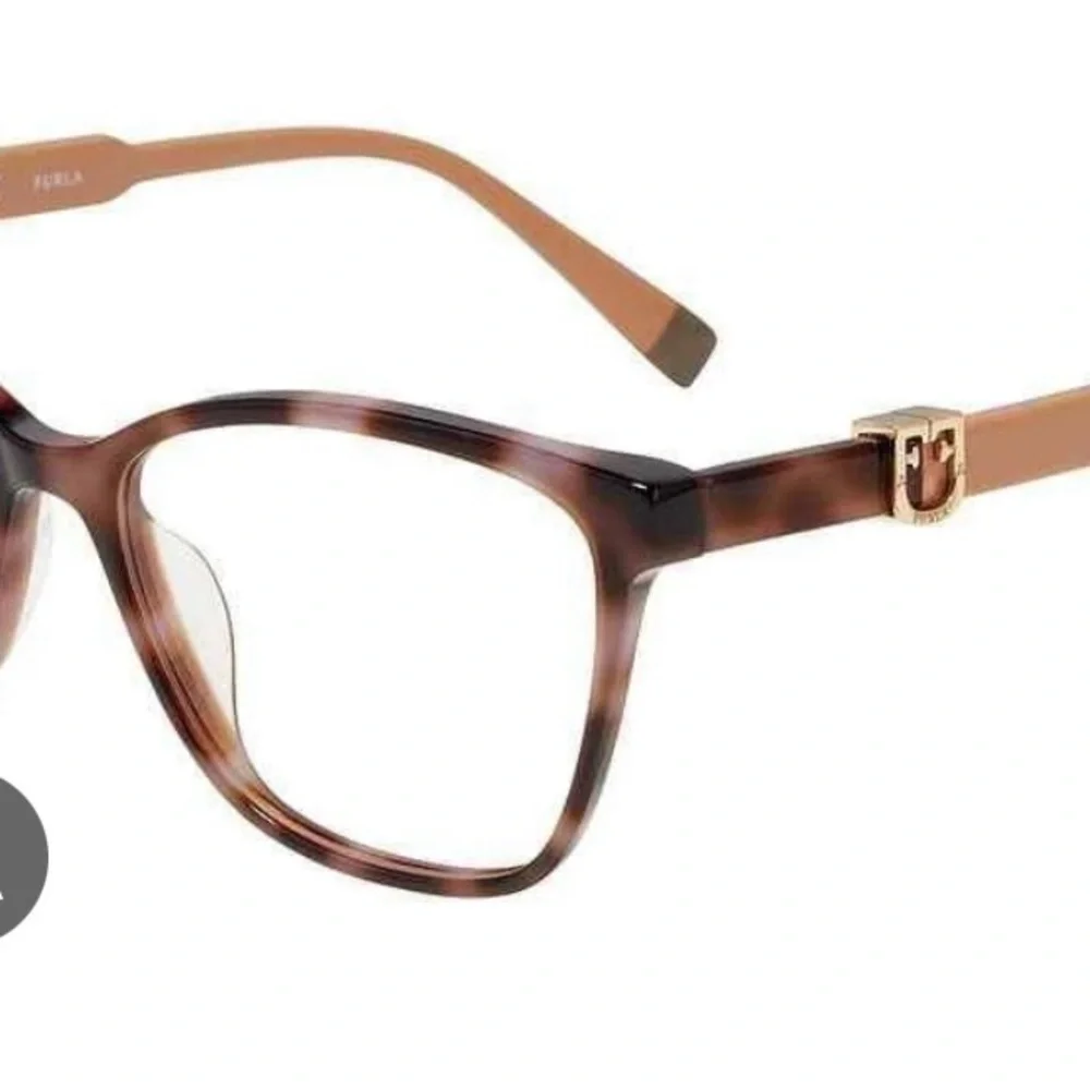 Furla Brown and Tan Frames